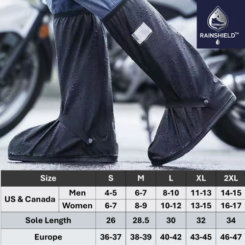 RainShield™ - Keep your shoes spotless and dry — no matter how heavy the rain gets